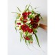 Bouquet de Mariée  rouge et blanc