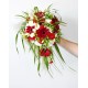 Bouquet de Mariée  rouge et blanc
